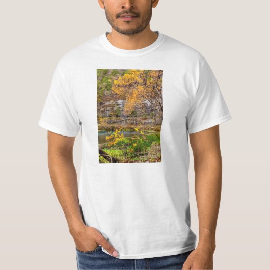 Autumn Uitzicht Alley Spring T-shirt (Voorkant)