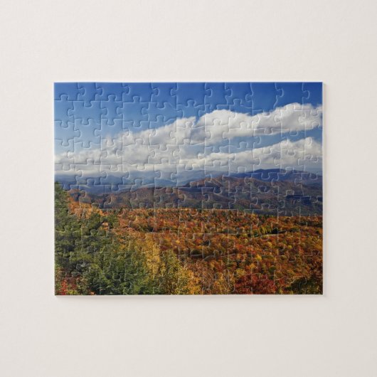 Autumn uitzicht Zuid-Appalachian Mountains Legpuzzel (Horizontaal)