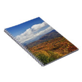 Autumn uitzicht Zuid-Appalachian Mountains Notitieboek (Rechterzijde)