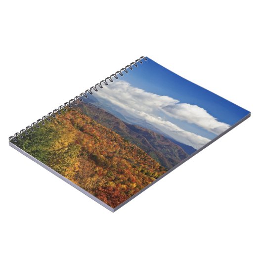 Autumn uitzicht Zuid-Appalachian Mountains Notitieboek (Linkerzijde)
