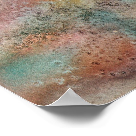 Autumn Upgust Fairy Fantasy Art van Molly Harrison Poster (Hoek)