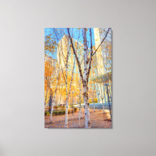 Autumn Urban Canvas Afdruk