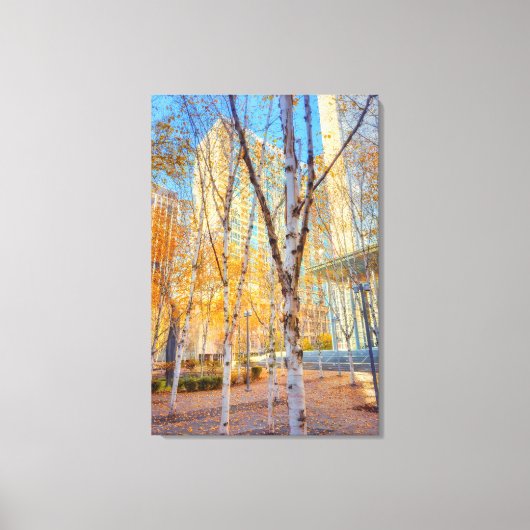 Autumn Urban Canvas Afdruk (Voorkant)