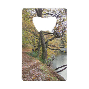 AUTUMN VAN DE REKENKAMER CREDITKAART FLESSENOPENER