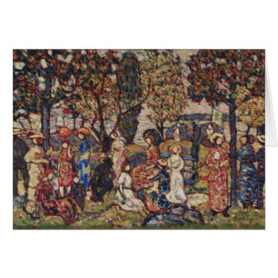 Autumn van Maurice Prendergast,  Kunst