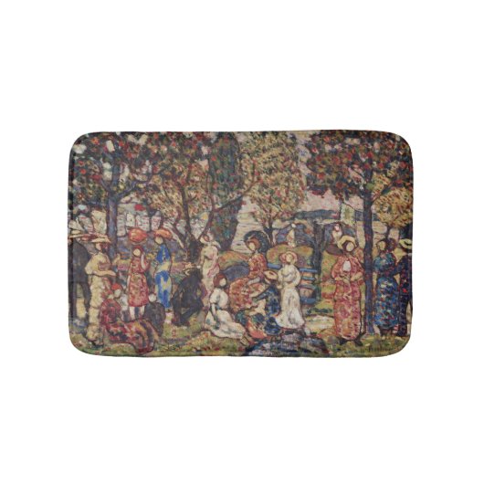 Autumn van Maurice Prendergast,  Kunst Badmat (Voorkant)