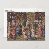 Autumn van Maurice Prendergast,  Kunst Briefkaart (Voorkant / Achterkant)