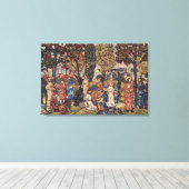 Autumn van Maurice Prendergast,  Kunst Canvas Afdruk (Insitu (Houten vloer))