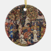 Autumn van Maurice Prendergast,  Kunst Keramisch Ornament (Voorkant)