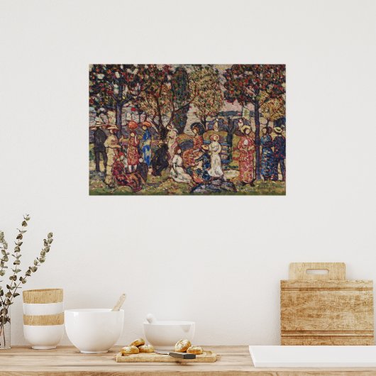 Autumn van Maurice Prendergast,  Kunst Poster (Keuken)
