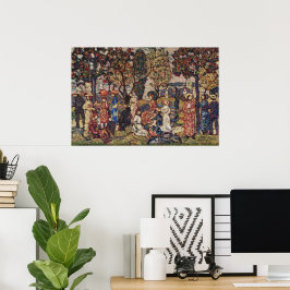 Autumn van Maurice Prendergast,  Kunst Poster