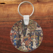 Autumn van Maurice Prendergast,  Kunst Sleutelhanger (Voorkant)