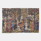 Autumn van Maurice Prendergast,  Kunst Theedoek (Horizontaal)