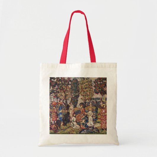 Autumn van Maurice Prendergast, Kunst Tote Bag (Voorkant)