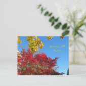 Autumn Vancouver, BC Briefkaart (Staand voorkant)