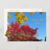 Autumn Vancouver, BC Briefkaart (Voorkant / Achterkant)