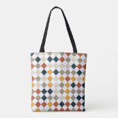 Autumn Veil Harlequin Tote Bag (Achterkant)
