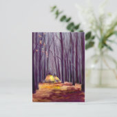 AUTUMN VERLAAT DOOR SHARON SHARPE BRIEFKAART (Staand voorkant)