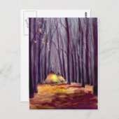 AUTUMN VERLAAT DOOR SHARON SHARPE BRIEFKAART (Voorkant / Achterkant)