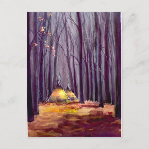 AUTUMN VERLAAT DOOR SHARON SHARPE BRIEFKAART