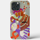 AUTUMN VERLAAT IN DE MONOGRAM VAN DE MODE VAN VENS Case-Mate iPhone CASE (Achterkant)