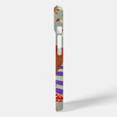 AUTUMN VERLAAT IN DE MONOGRAM VAN DE MODE VAN VENS Case-Mate iPhone CASE (Achterkant / Links)