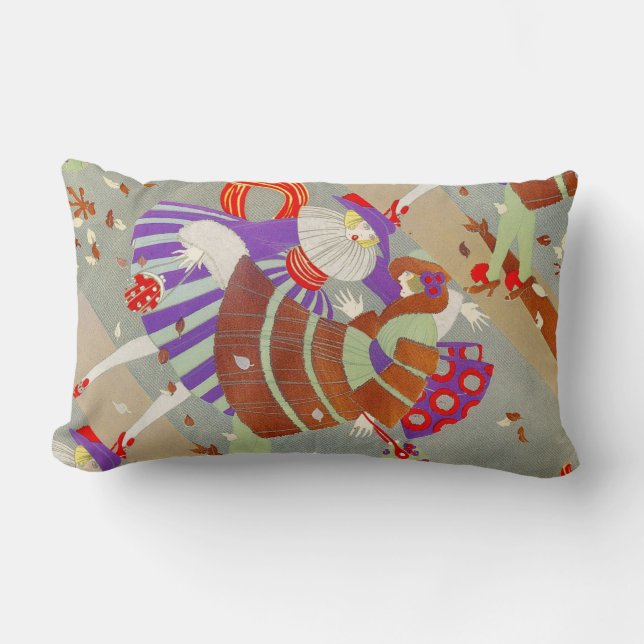 AUTUMN VERLAAT IN DE WINDT /BEAUTY MODE KUSSEN (Voorkant)