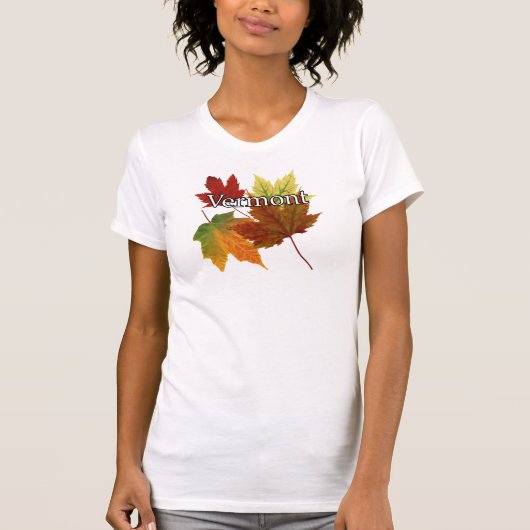AUTUMN VERLAAT IN VERMONT T-SHIRT (Voorkant)