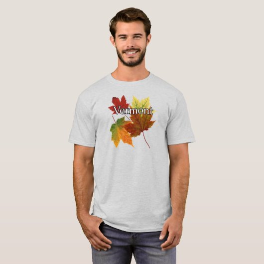 AUTUMN VERLAAT IN VERMONT T-SHIRT (Voorkant volledig)