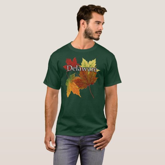 AUTUMN VERLAAT IN VERTRAGING T-SHIRT (Voorkant volledig)