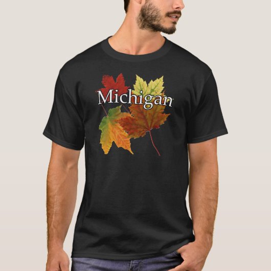 AUTUMN VERLAAT MICHIGAN T-SHIRT (Voorkant)