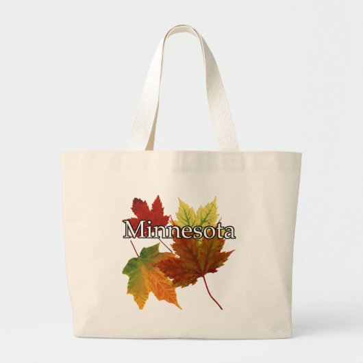 AUTUMN VERLAAT MINNESOTA GROTE TOTE BAG (Voorkant)