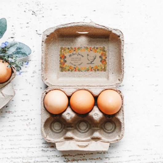 Autumn verlaat roestend script Etiket karton Etike