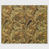 Autumn verlaat William Morris  patroon Cadeaupapier (Vlak)