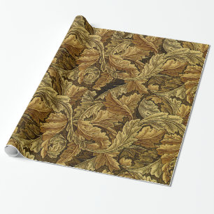 Autumn verlaat William Morris  patroon Cadeaupapier