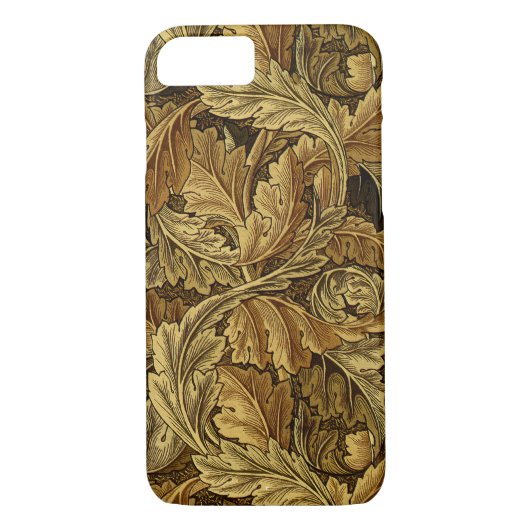 Autumn verlaat William Morris patroon Case-Mate iPhone Case (Achterkant)