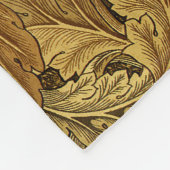 Autumn verlaat William Morris patroon Fleece Deken (Hoek)