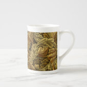 Autumn verlaat William Morris patroon Porselein Kop (Rechts)