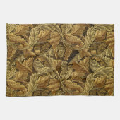 Autumn verlaat William Morris patroon Theedoek (Horizontaal)