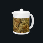 Autumn verlaat William Morris patroon Theepot<br><div class="desc">Patroon van William Morris aangepast door YANKAdesigns!</div>