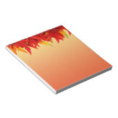 Autumn verliest grens notitieblok (Schuin)