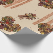 Autumn verliest hart cadeaupapier (Hoek)