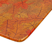 Autumn verliest het decoratieve glazen snijvlak snijplank (Hoek)