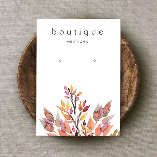 Autumn verliest juwelen die een visitekaartje verd