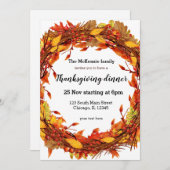 Autumn vertrekt kaart (Voorkant / Achterkant)