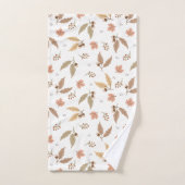 Autumn vertrekt patroon badhanddoekset bad handdoek (Handdoek)