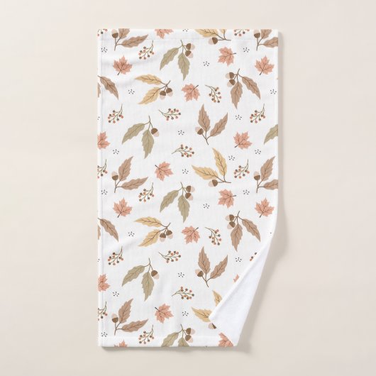 Autumn vertrekt patroon badhanddoekset bad handdoek (Handdoek)