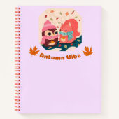 Autumn Vibe Journal cadeau voor haar 🌸💗🤎🍁✨ Notitieboek (Voorkant)