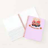 Autumn Vibe Journal cadeau voor haar 🌸💗🤎🍁✨ Notitieboek (Binnen)