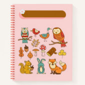 Autumn Vibe Journal cadeau voor haar 🌸💗🤎🍁✨ Notitieboek (Voorkant)